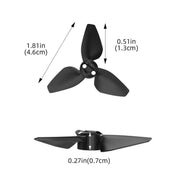 For DJI Neo BRDRC 2pairs Drone Propeller Wing Protection Accessories(Red)