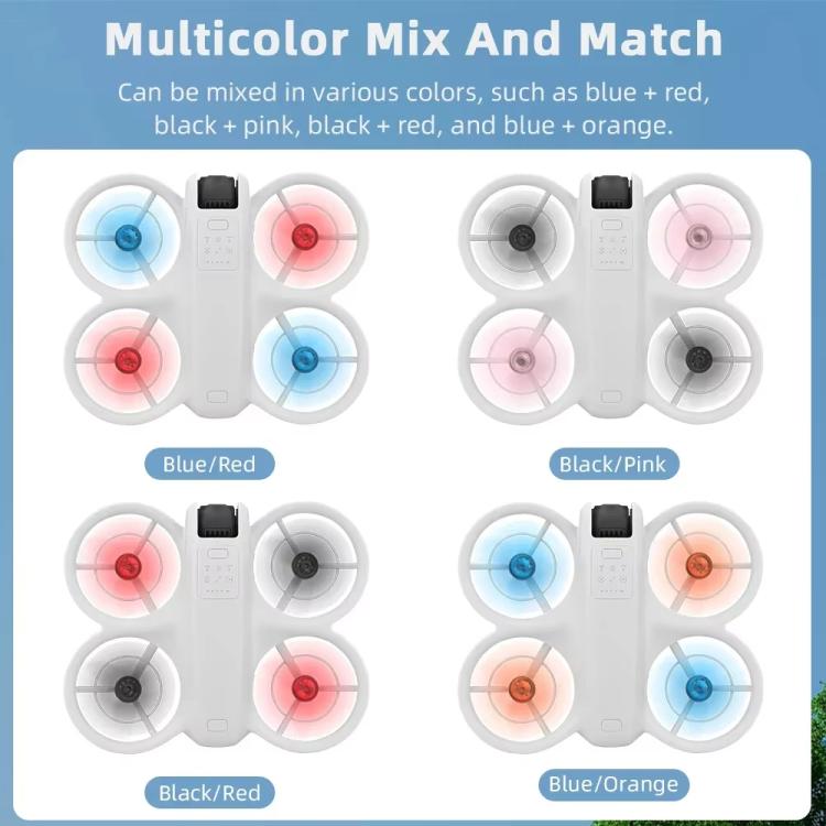 For DJI Neo BRDRC 2pairs Drone Propeller Wing Protection Accessories(Black) - free shipping - PMc TechLife - Order now!