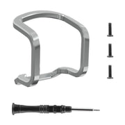 For DJI Neo BRDRC Metal Bumper Crash Bar Drone Gimbal Lens Protection Bracket Accessories(Silver)