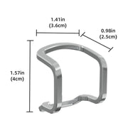For DJI Neo BRDRC Metal Bumper Crash Bar Drone Gimbal Lens Protection Bracket Accessories(Silver)