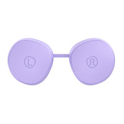 For Meta Quest 3S / Quest 2 VR Lens TPU Protective Cover(Purple)