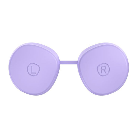 For Meta Quest 3S / Quest 2 VR Lens TPU Protective Cover(Purple)