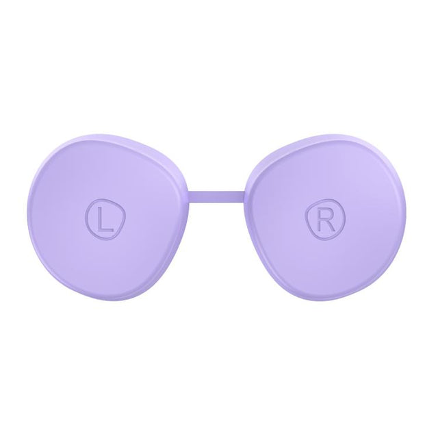 For Meta Quest 3S / Quest 2 VR Lens TPU Protective Cover(Purple)