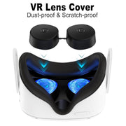For Meta Quest 3S / Quest 2 VR Lens TPU Protective Cover(Purple)