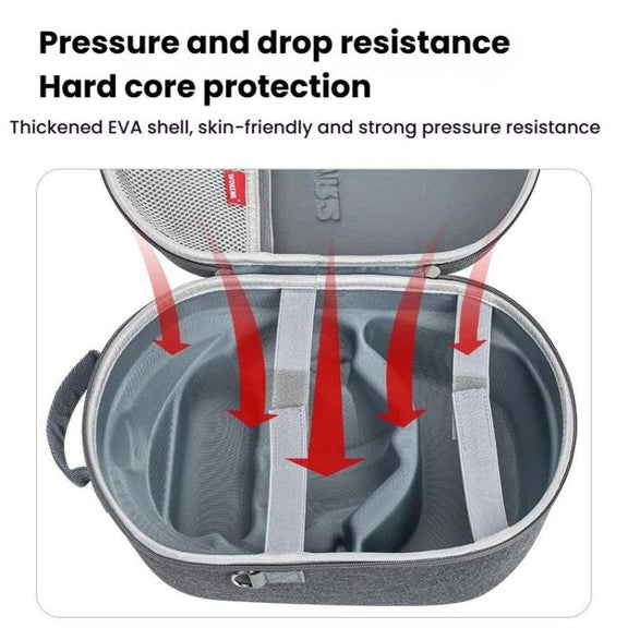 For PlayStation VR2 Portable Protective Storage Bag, Style: Handbag Dark Gray