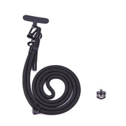 BRDRC Sport Camera Lanyard With 1/4 inch Screw Anti-Lost Crossbody Rope Accessory(Black)