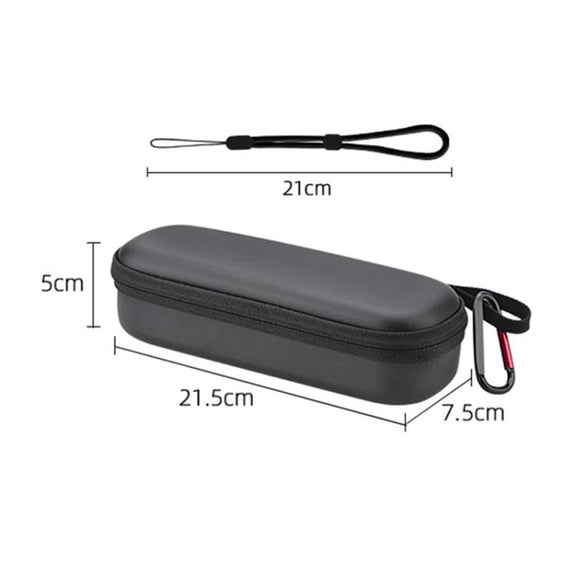 For DJI OSMO Pocket 3 BRDRC Storage Bag Standalone Handy Case Protective Pouch(Nylon Black)