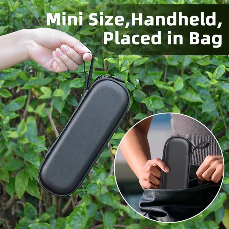 For DJI OSMO Pocket 3 BRDRC Storage Bag Standalone Handy Case Protective Pouch(PU Black) - free shipping - PMC TechLife - Order now!