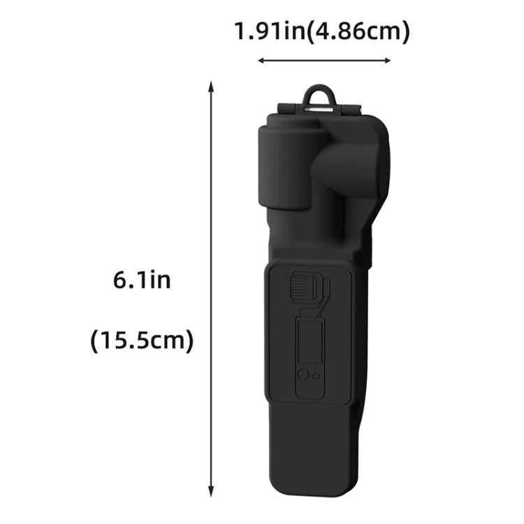 For DJI OSMO Pocket 3 BRDRC Lens Cap Camera Case Screen Protector Accessories(Pink)