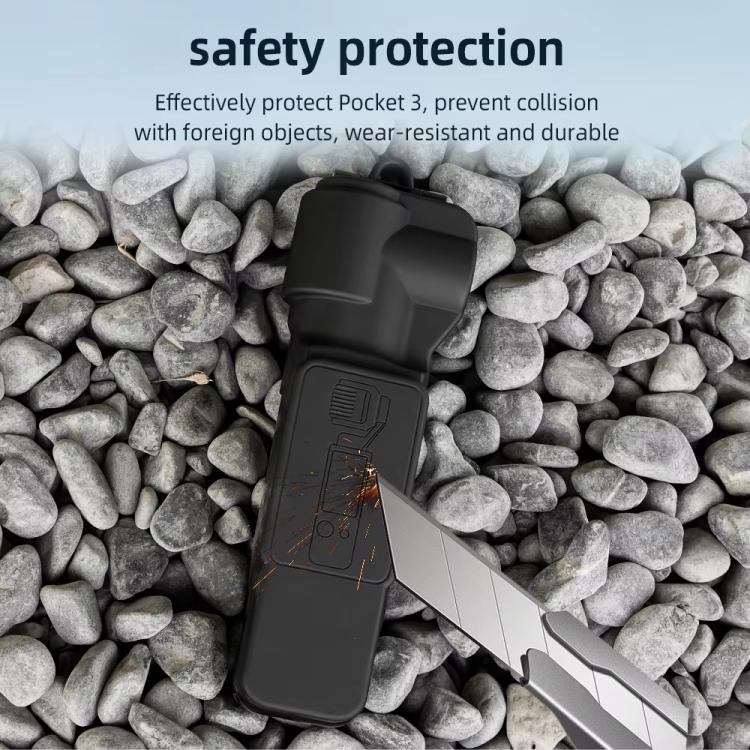 For DJI OSMO Pocket 3 BRDRC Lens Cap Camera Case Screen Protector Accessories(Pink) - free shipping - PMC TechLife - Order now!