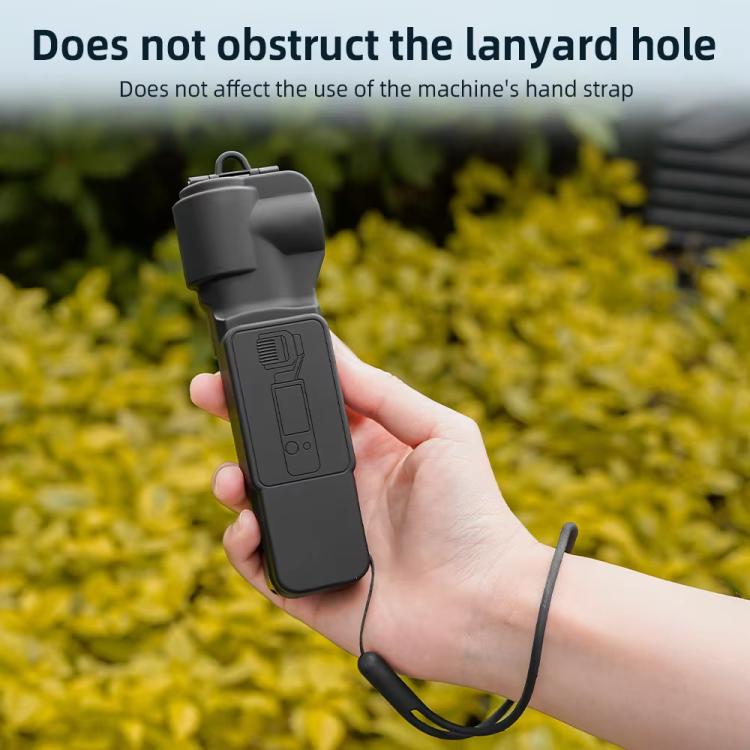 For DJI OSMO Pocket 3 BRDRC Lens Cap Camera Case Screen Protector Accessories(Black) - free shipping - PMC TechLife - Order now!