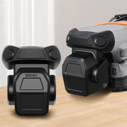 For DJI Air 3S BRDRC Lens Protective Cover Dustproof Anti-Knock Fixed Clip Gimbal Protector(Frosted Black)