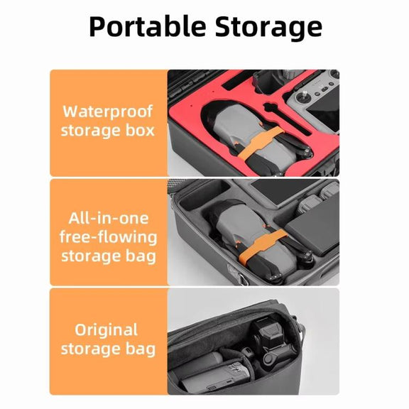 For DJI Air 3S BRDRC Lens Protective Cover Dustproof Anti-Knock Fixed Clip Gimbal Protector(Frosted Black)