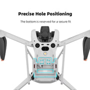 For DJI Mini 4 Pro BRDRC Booster Landing Gear Folding Strap Kickstand(Orange)