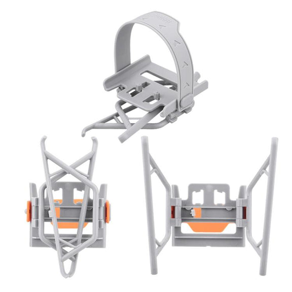 For DJI Mini 4 Pro BRDRC Booster Landing Gear Folding Strap Kickstand(Orange)