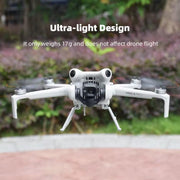 For DJI Mini 4 Pro BRDRC Booster Landing Gear Folding Strap Kickstand(Orange)