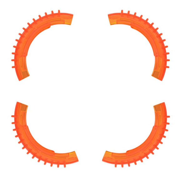 For DJI Avata 2 BRDRC 4pcs Paddle Protection Bumper Rings(Orange)