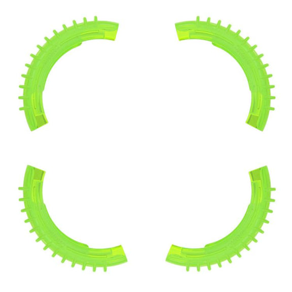 For DJI Avata 2 BRDRC 4pcs Paddle Protection Bumper Rings(Green)