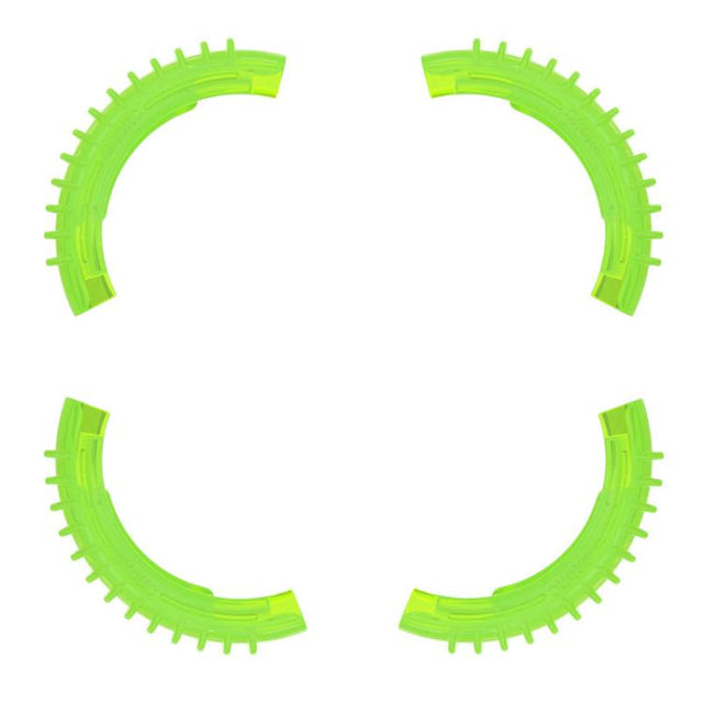 For DJI Avata 2 BRDRC 4pcs Paddle Protection Bumper Rings(Green)
