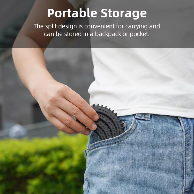 For DJI Avata 2 BRDRC 4pcs Paddle Protection Bumper Rings(Black) - free shipping - PMC TechLife - Order now!