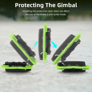 For DJI Avata 2 BRDRC Integrated Paddle Protector One-piece Bumper Ring(Black)