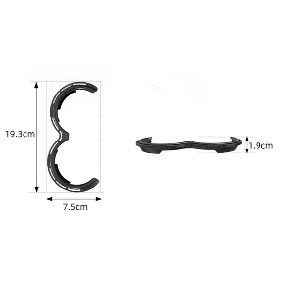 For DJI Avata 2 BRDRC Integrated Paddle Protector One-piece Bumper Ring(Black)