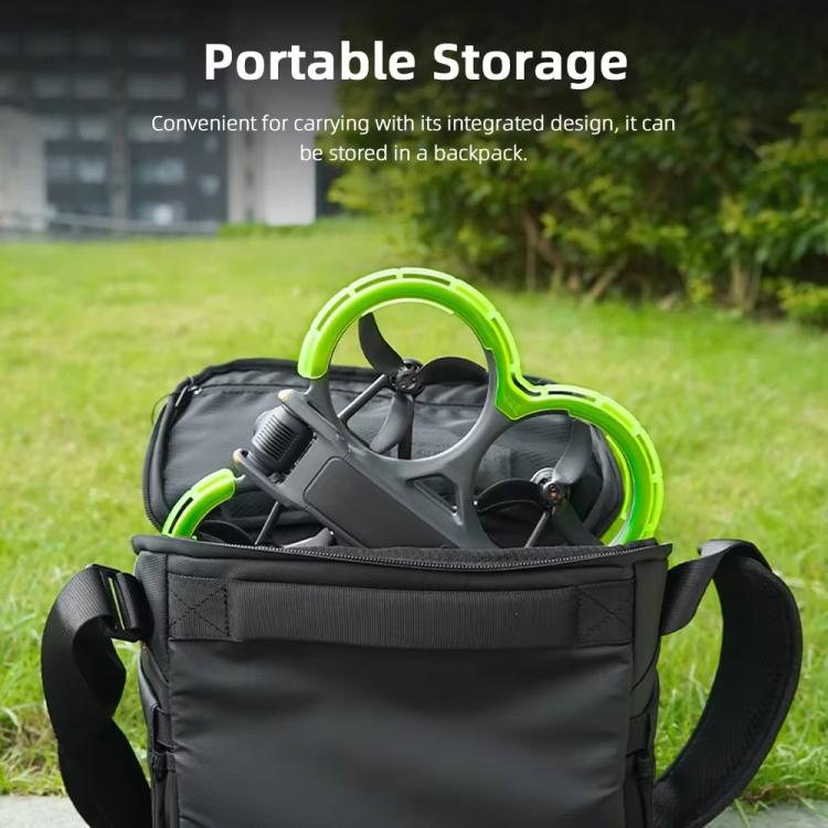 For DJI Avata 2 BRDRC Integrated Paddle Protector One-piece Bumper Ring(Black) - free shipping - PMC TechLife - Order now!