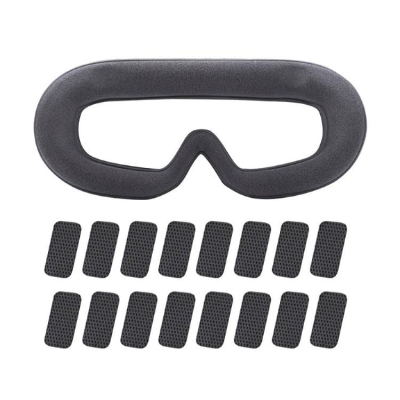 For DJI Avata Goggles 2 BRDRC Flying Glasses Protector Eyecups(Dark Gray)
