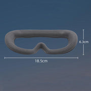 For DJI Avata Goggles 2 BRDRC Flying Glasses Protector Eyecups(Dark Gray)