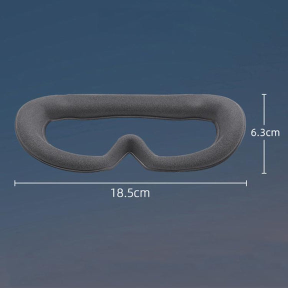 For DJI Avata Goggles 2 BRDRC Flying Glasses Protector Eyecups(Dark Gray)