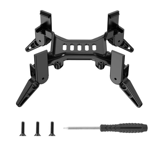 For DJI Avata 2 BRDRC Folding Height Enhanced Landing Gear Gimbal Protective Kickstand(Black) - free shipping - PMC Jewellery - Order now!