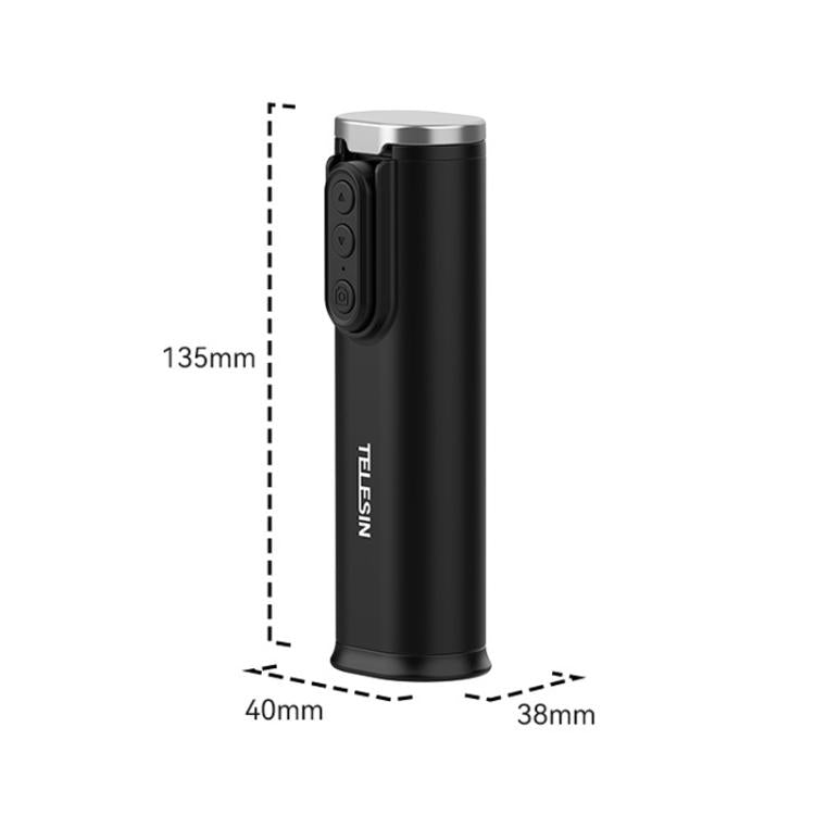 TELESIN P1-HSS-01 Clip Version 3 In 1 Cell Phone Holder Portable Desktop Fixed Bluetooth Remote Control Shooting Support Bracket - free shipping - PMC Jewellery - Order now!