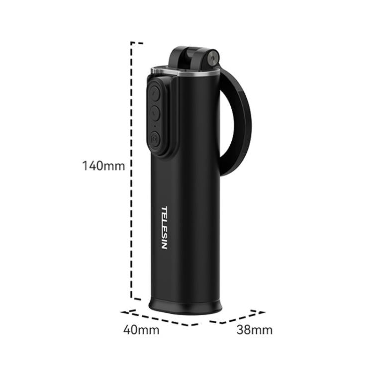 TELESIN P1-HSS-02 Magnet Version Remote Control Travel Photo Cell Phone Holder Desktop Fixed Lazy Magnetic Holder - Desktop Holder by TELESIN | Online Shopping South Africa | PMC Jewellery | Buy Now Pay Later Mobicred