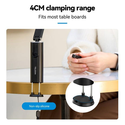 TELESIN P1-HSS-02 Magnet Version Remote Control Travel Photo Cell Phone Holder Desktop Fixed Lazy Magnetic Holder - Desktop Holder by TELESIN | Online Shopping South Africa | PMC Jewellery | Buy Now Pay Later Mobicred