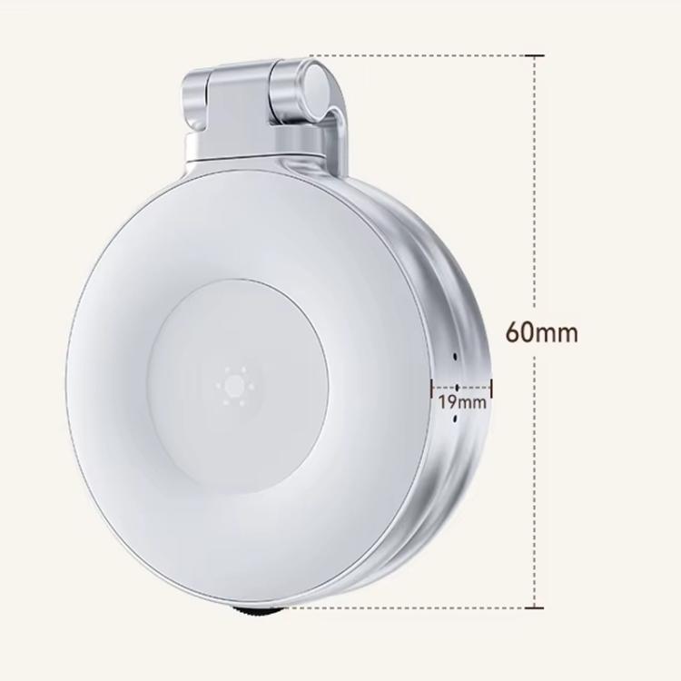 TELESIN S5-BGD-01 Mini Phone Magnetic Beauty Replacement Light Tri-color Temperature Portable Selfie Mirror Rotating Stretching Pocket Lamp