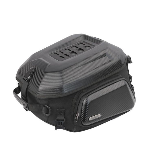 Rhinowalk MT2335 23L-35L Expandable Large-capacity EVA Hard Shell Motorcycle Tail Bag(Carbon Fiber) - free shipping - PMC Jewellery - Order now!