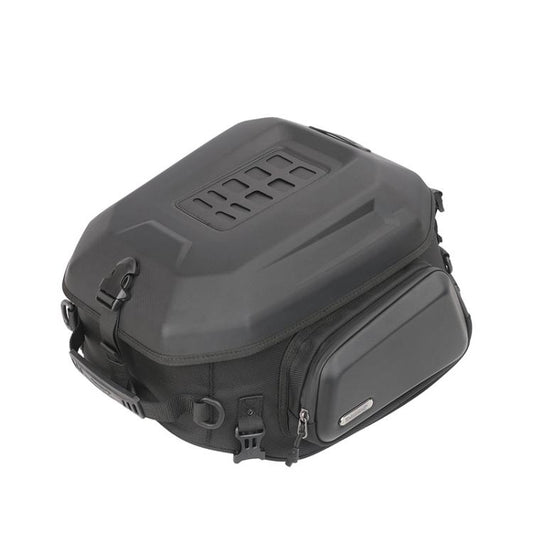 Rhinowalk MT2335 23L-35L Expandable Large-capacity EVA Hard Shell Motorcycle Tail Bag(Matt) - free shipping - PMC Jewellery - Order now!