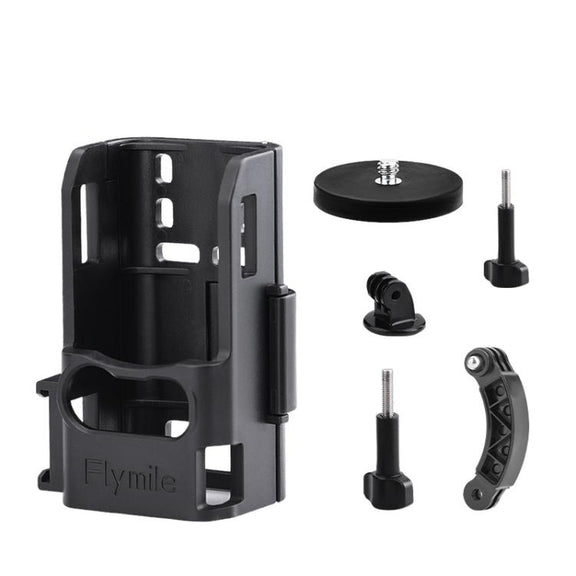 6pcs /Set For DJI Osmo Pocket 3 Flymile Magnetic Bracket Fixed Base Back Clip Adapter Bezel Accessories