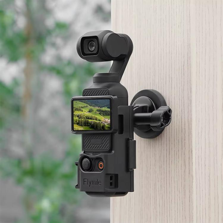 6pcs /Set For DJI Osmo Pocket 3 Flymile Magnetic Bracket Fixed Base Back Clip Adapter Bezel Accessories