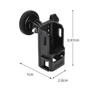 4pcs /Set For DJI Osmo Pocket 3 Flymile Magnetic Bracket Fixed Base Back Clip Adapter Bezel Accessories