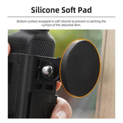 4pcs /Set For DJI Osmo Pocket 3 Flymile Magnetic Bracket Fixed Base Back Clip Adapter Bezel Accessories
