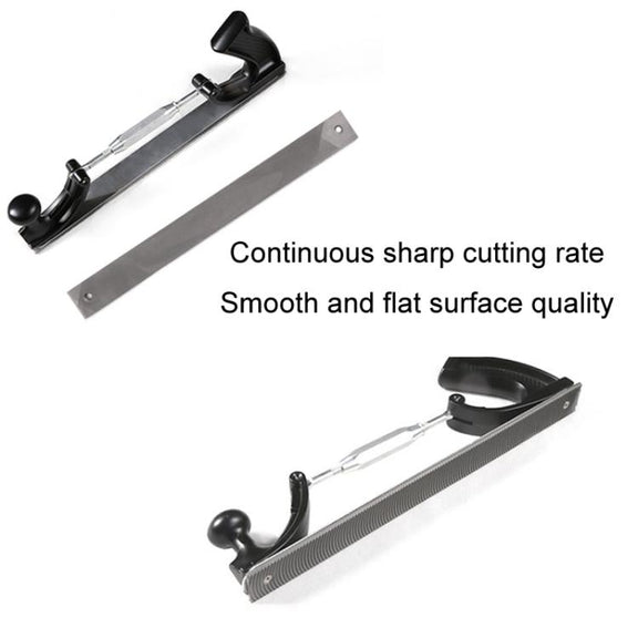 Body Sheet Metal Data Restoration Grinding File, Specifications: Tool Holder + Curved Blade Middle Teeth