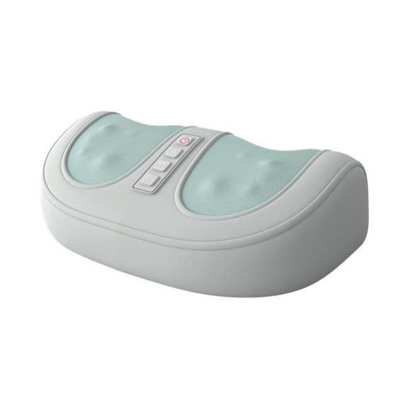 Z5 Dual-frequency Red Light Constant Temperature Hot Compress Foot Massager, Spec: UK Plug(Light Green)