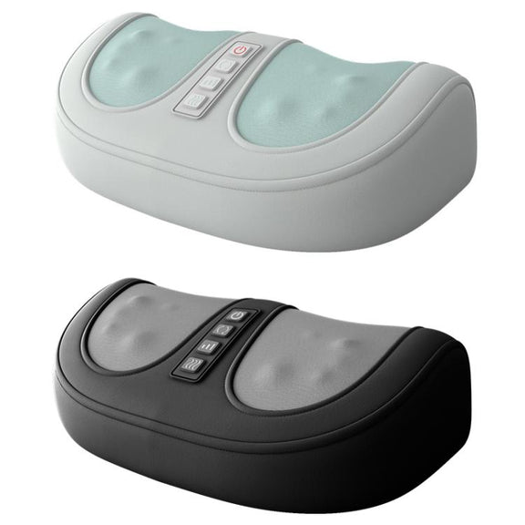 Z5 Dual-frequency Red Light Constant Temperature Hot Compress Foot Massager, Spec: US Plug(Black)