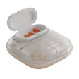 Portable Pill Box Dispenser Sealed Large Capacity Seven Days a Week Medication Organizer, Color: 4 Grids White - free shipping - PMC TechLife - Order now!