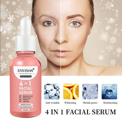 ENVISHA 30ml/ Bottle 4-in-1 Facial Serum Hydrating and Moisturizing Liquid Essence - free shipping - PMC Jewellery - Order now!