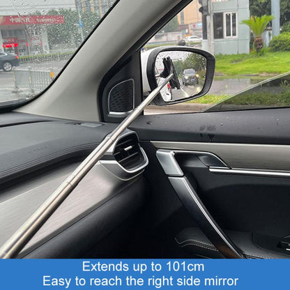 Retractable Windshield Cleaning Brush Scrubbing And Defogging 3 In 1 Car Wash Kit(Blue) - Car washing supplies by PMC Jewellery | Online Shopping South Africa | PMC Jewellery | Buy Now Pay Later Mobicred