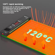 BAKU BA-940 16-inch LCD Screen Removal Work Mat With Heating System and Dust Lighting US Plug