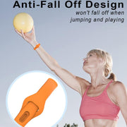Silicone Mosquito Repellent Bracelet Outdoor Mosquito Repellent For Adults Children(Orange)