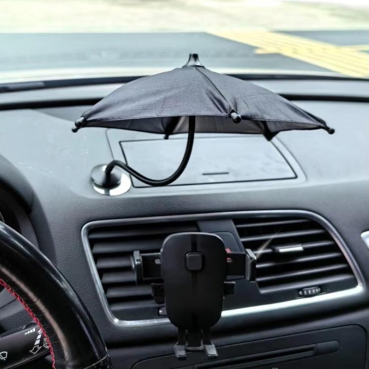 Magnetic Phone Mini Sun Protection Umbrella Parasol Diameter 9.4 inch, Metal Hose 8.3 inch(Blue) - free shipping - PMc TechLife - Order now!